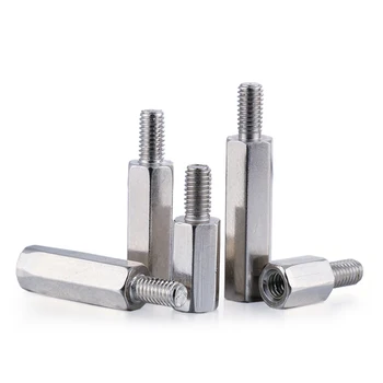 

Hex Carbon Steel Male Female Standoff Stud Board Pillar Threaded PC Computer Hexagon PCB Motherboard Spacer Bolt Screw M2 M2.5
