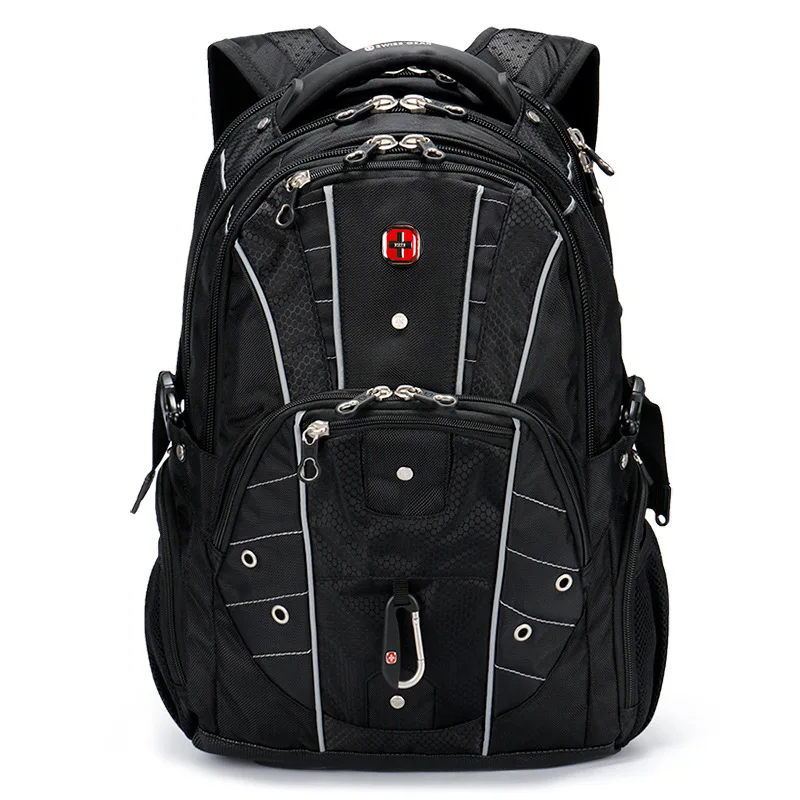 Swiss Men's Backpack 17/17.3 inch Computer Notebook School Travel Bags