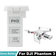 DJI Phantom 3 Intelligent Battery PH3 Professional Advance Standard Version 4500mAh battery For DJI FPV Racing RC Camera Drone DJI Phantom 3 Intelligent Battery PH3 Professional Advance Standard Version 4500mAh battery For DJI FPV Racing RC Camera Drone