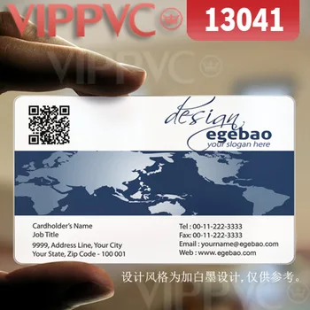 

13041 free printable business card templates - matte faces transparent card thin 0.36mm