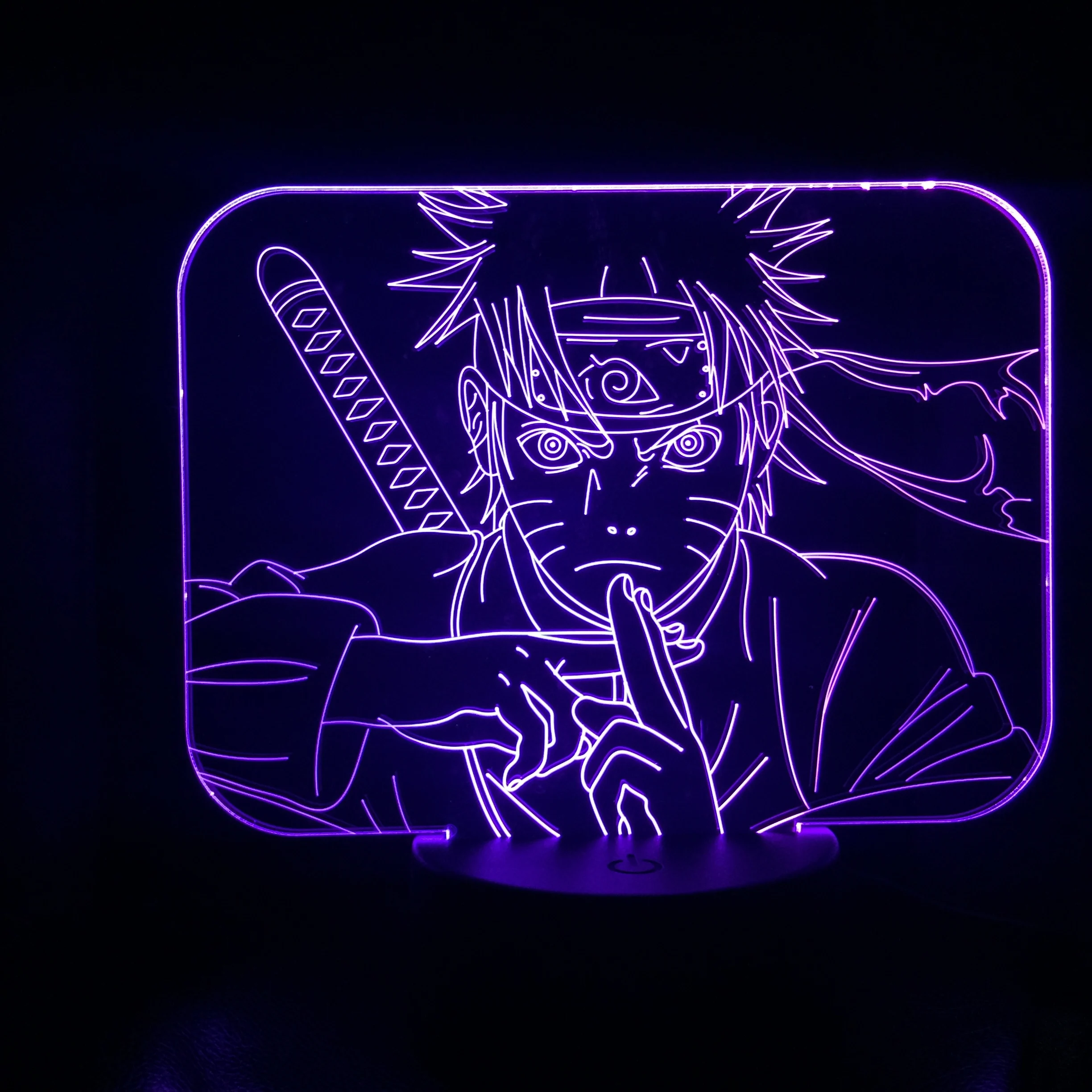  Naruto Uzumaki LED Night Light USB Touch Sensor RGB Home Decor Decorative Lamp Child Kids Naruto Uz - 32970505074