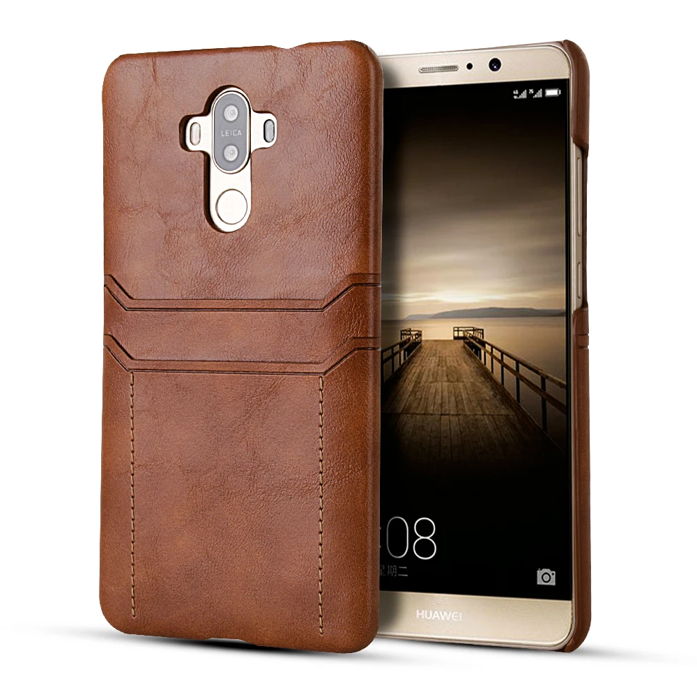 For Huawei Mate 9 Case Retro Matte Fabric Leather Case For Huawei Mate