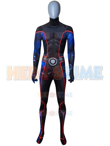 

Wiccan Billy Kaplan Costume Spandex Printing Young Avengers Wiccan Costume Halloween Superhero Cosplay Bodysuit Custom Made
