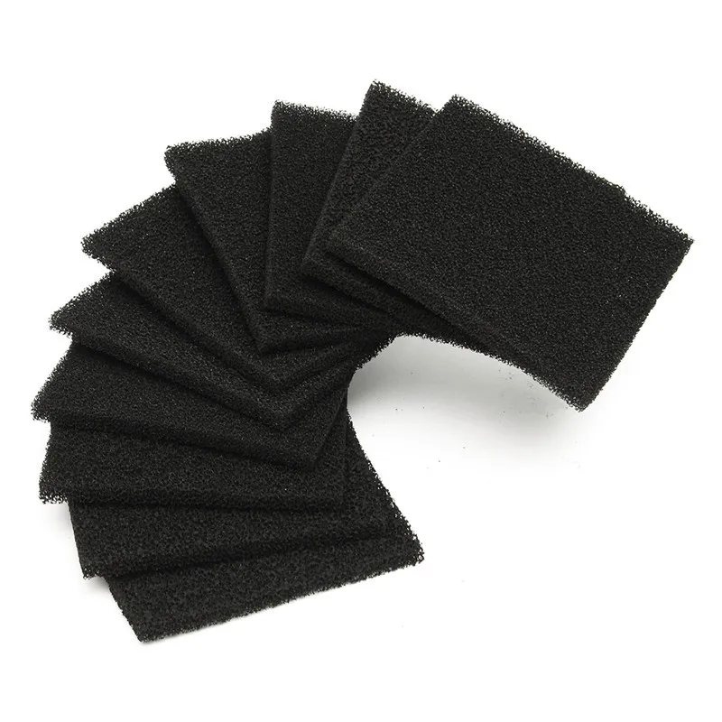 10 pcs Different Quality Activated Carbon Filter Sponge For 493 Solder Smoke Absorber ESD Fume Extractor