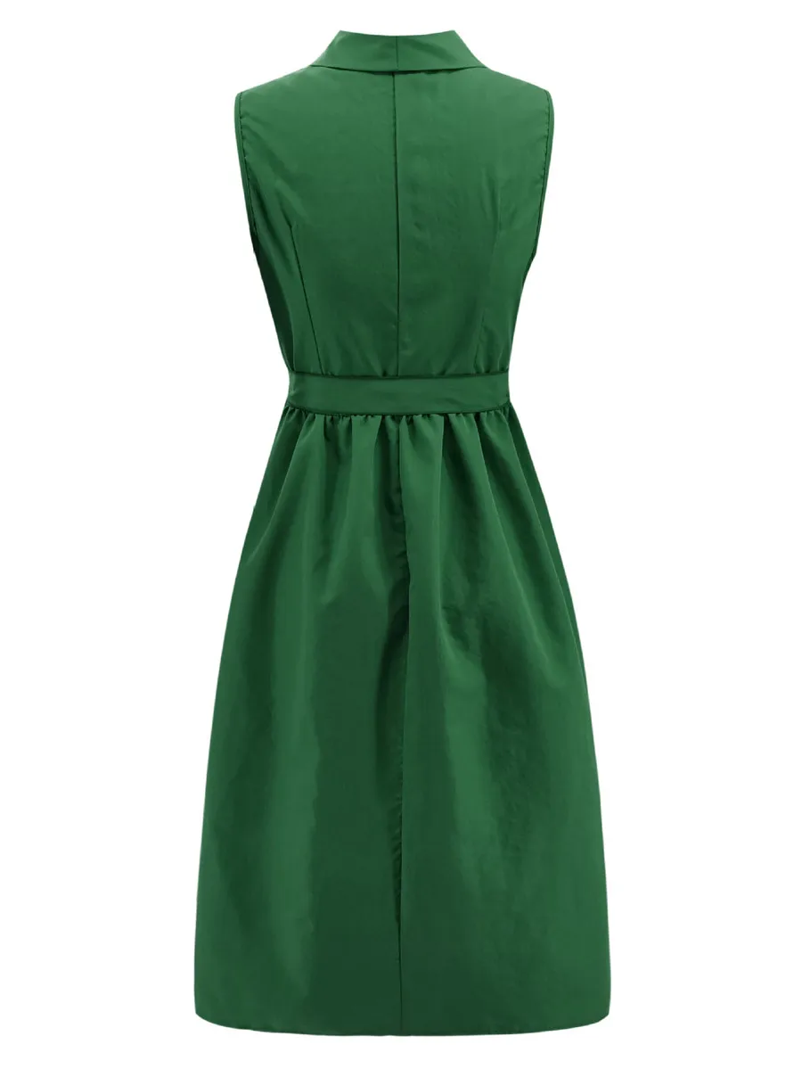 Gladiolus Deep V Neck Sexy Summer Dress Women Sleeveless Tunic Big Swing Vintage Women Dress 2019 Spring Elegant Party Dresses (17)