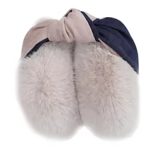 Женские наушники для девочек, регулируемые пушистые наушники для ушей, удобные мягкие зимние уличные наушники