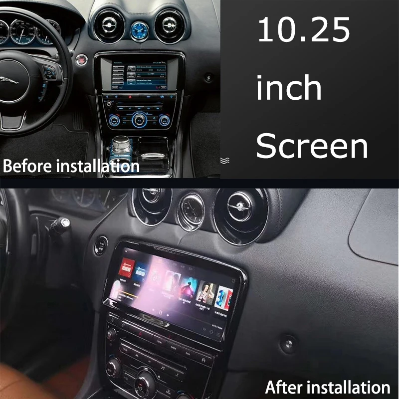 LiisLee Car Multimedia GPS Audio Hi-Fi Radio Stereo For Jaguar XJ X351 2009~2018 Original Style Navigation NAVI (3)