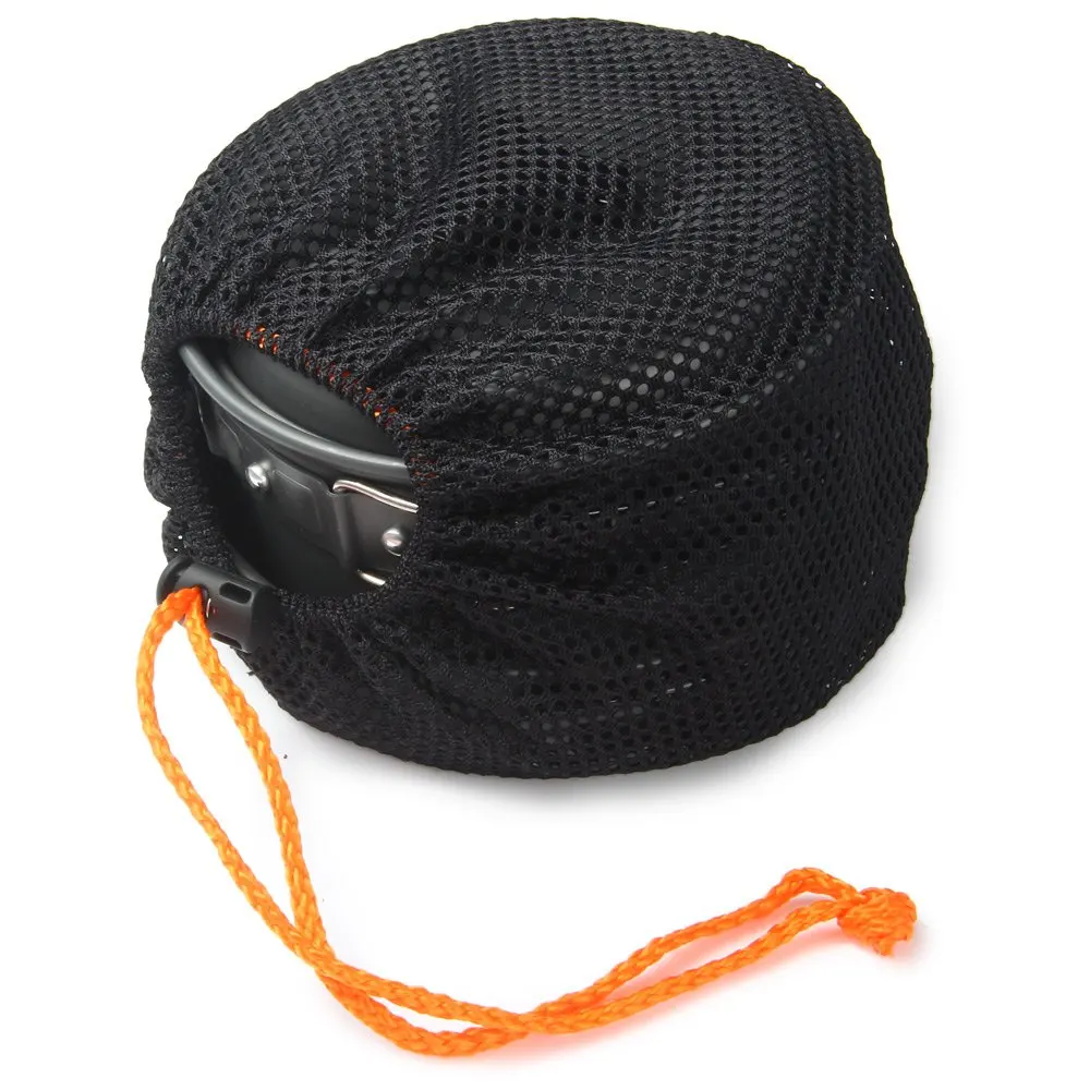Outlife portátil 8 piezas ollas antiadherentes sartenes Bowls Camping al aire libre senderismo Set CookwareS