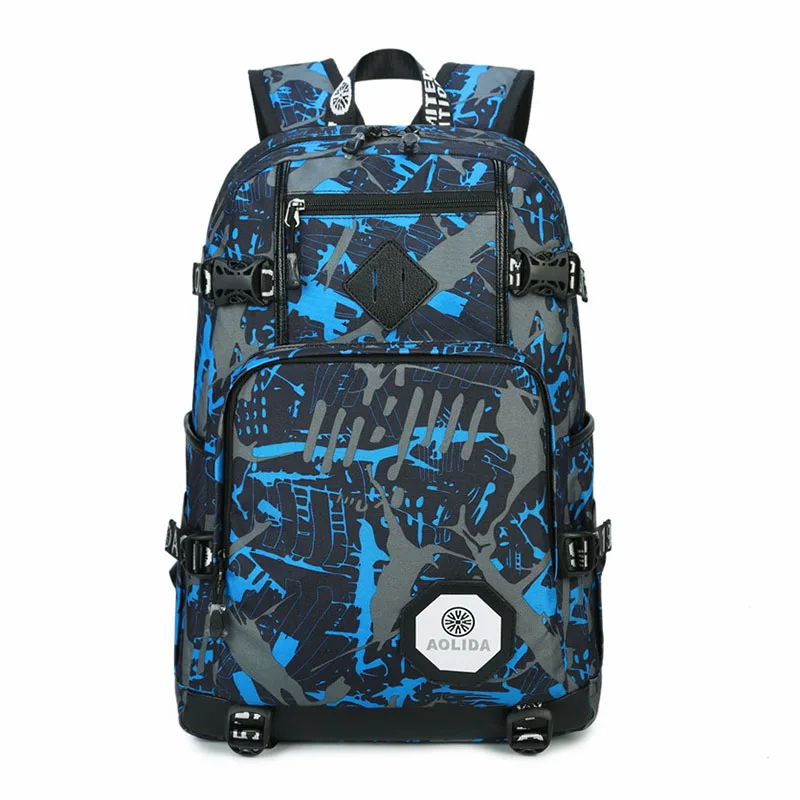 Male Backpack Youth Mochila School Bags For Teenagers