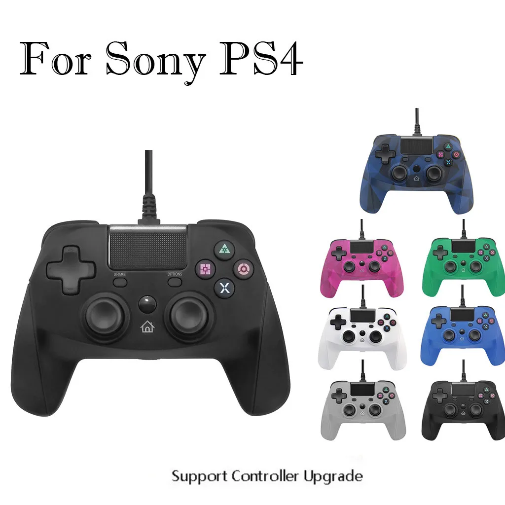 

With Cable Universal Controller Handle Gaming Pad Joystick For PS4/PS3/PC Game Gamer Gaming Video Games Player Game Consol Child