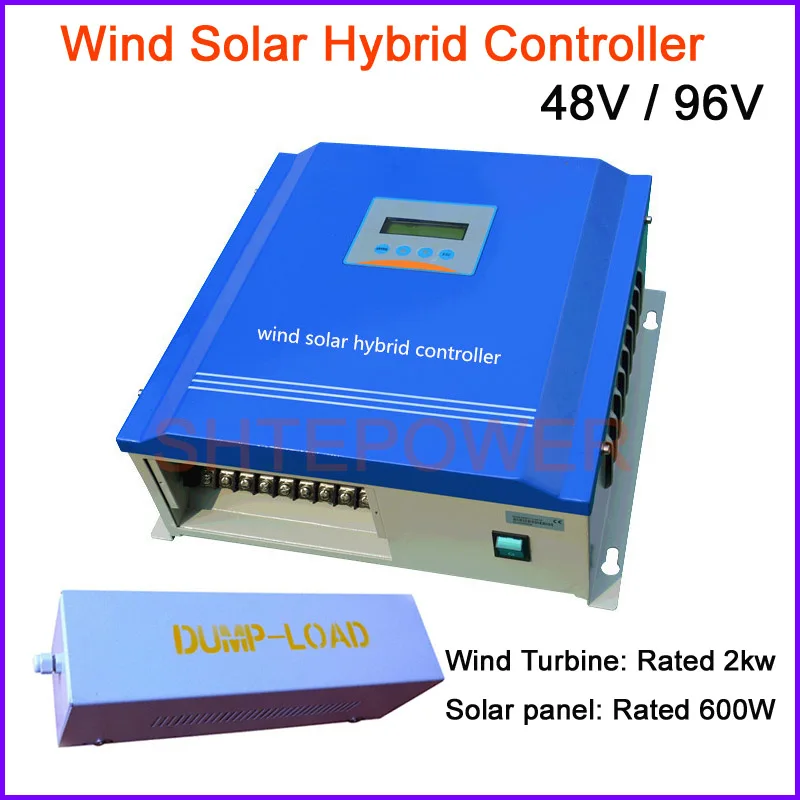 3 кВт Контроллер заряда ветряная/солнечная гибридная ветряная мельница 3000 Вт и солнечная панель 100 Вт, 24 В/48 В/96 в/120 В/240 в контроллер заряда батареи