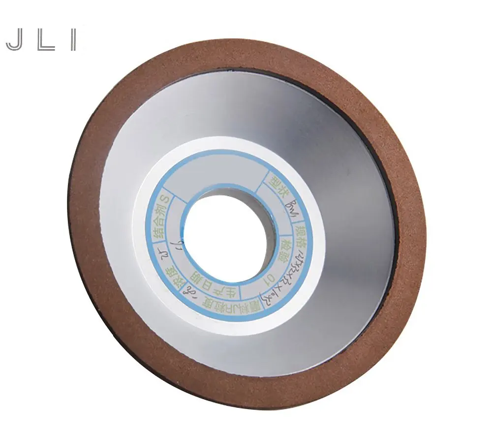 JLI 125mm 150/180/240/320 Grain Diamond Grinding Wheel Bowl Type