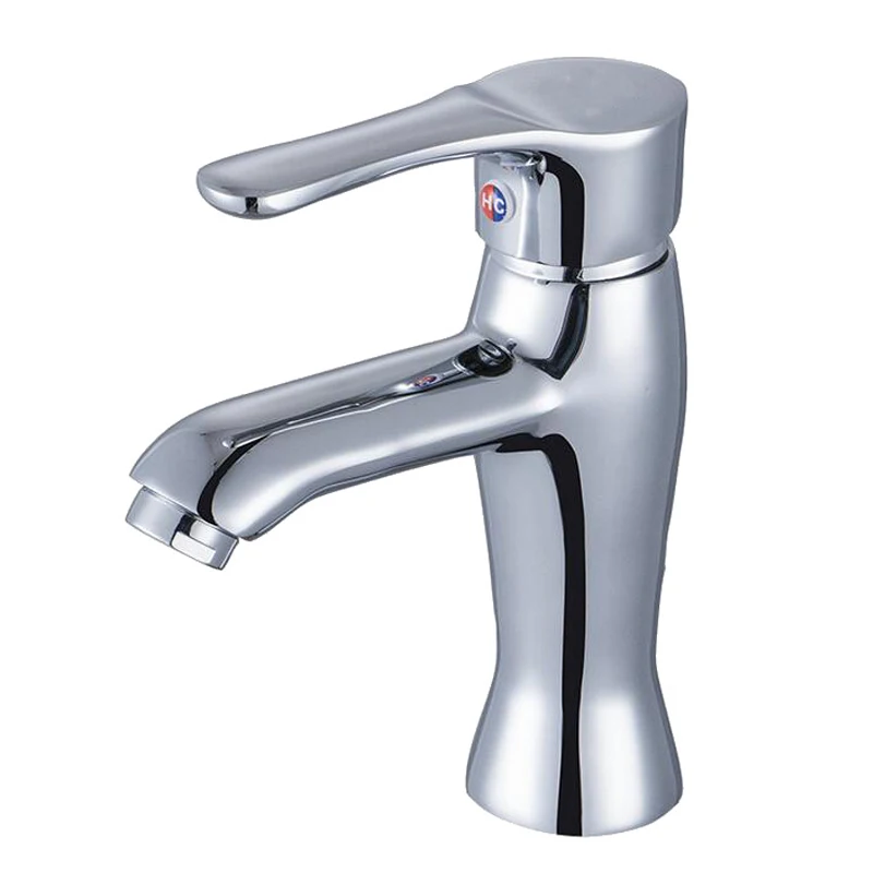 JOOE Chrome bathroom basin faucet brass single handle hot and cold water mixer tap torneira monocomando robinet salle de bain