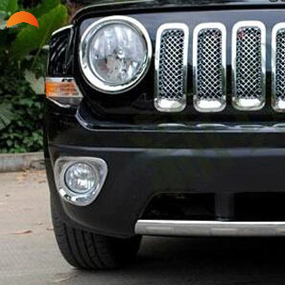 Chrome Front foglight rear Fog Light cover trim 6pcs For BMW X3 F25 2011-2013