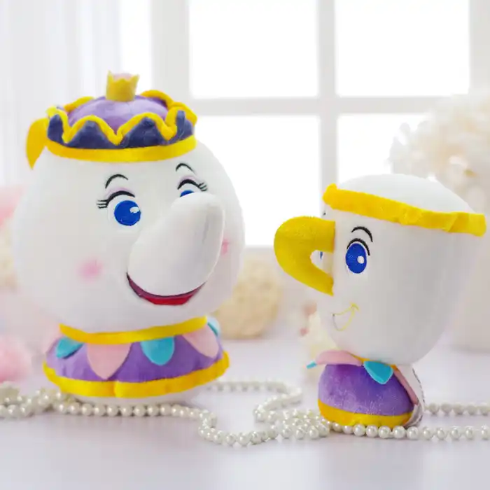 beauty and the beast soft toy