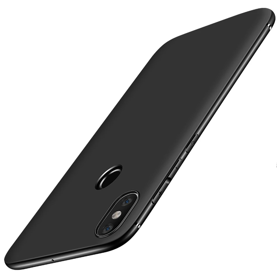 

Black Matte Soft TPU Case for Xiaomi Mi 9 8 SE A1 A2 Lite PocoPhone F1 Mix 2 2S 3 Max 2 3 Redmi 4A 5A 6A Note 4X 5 6 7 Pro Cover