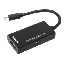 Универсальный Micro USB к HDMI HDTV адаптер высокое Скорость аудио-видео кабели Micro USB HDMI MHL конвертер для samsung HUAWEI SONY LG переходной кбель mИl. hdmi micro usb