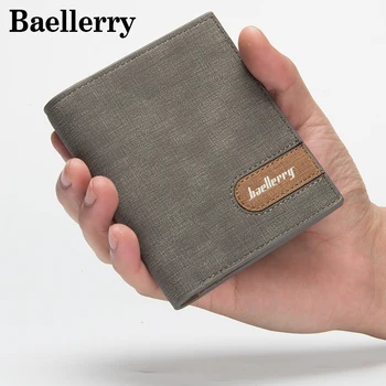 

Baellerry Brand Wallet Men Leather Men Wallets Coin Purse Male Clutch Leather Wallet Mens Money Bag Coin Purses Holders MWS073
