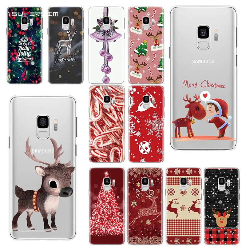 

Merry Christmas Xmas for Samsung Galaxy A3 A5 A7 2016 2017 J3 J5 J7 2016 Neo Case Soft TPU for Samsung I9060 A6 plus 2018 Case