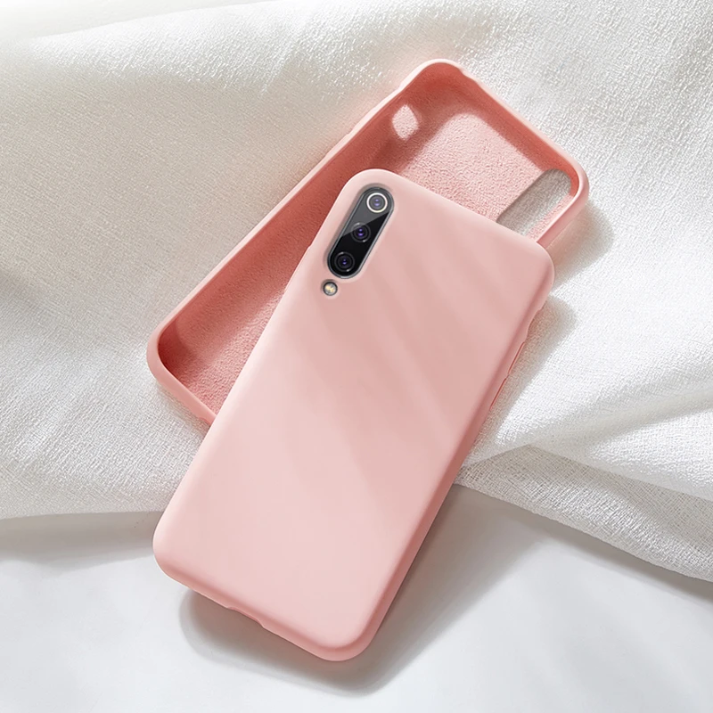 Luxury Soft Silicone Case For Xiaomi Mi 9 8 Mi9 SE 6 A2 Mi8 Lite Nature Silicon Shockproof Full Back Cover Xiaomi Mi9 Case Mi8