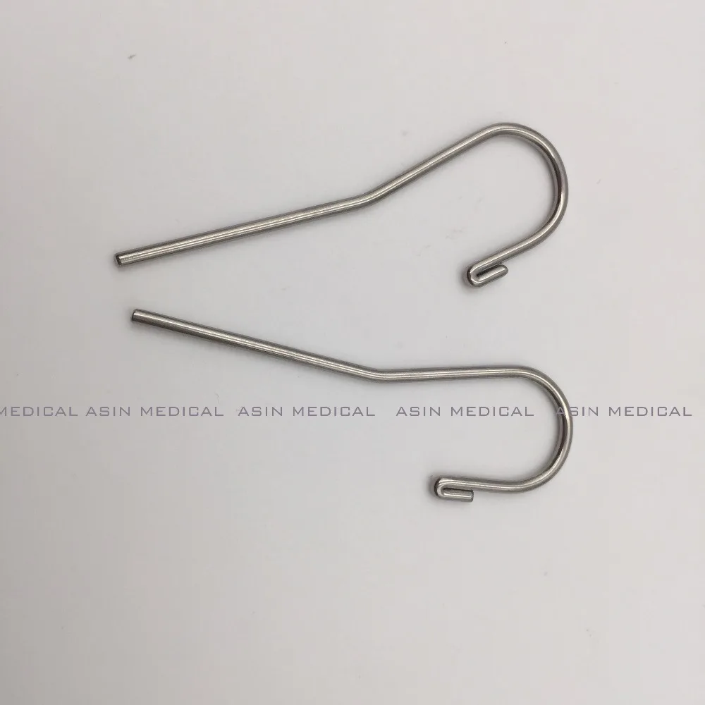 4 pcsX Dental lip hook root canal measuring instrument accessories lip