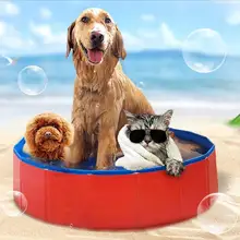 Foldable Pool Dog Pet Swimming Pool For Dog Big-Size Collapsible 4 Seasons Pet Playing Washing Pond For Cat Large Dog Summer