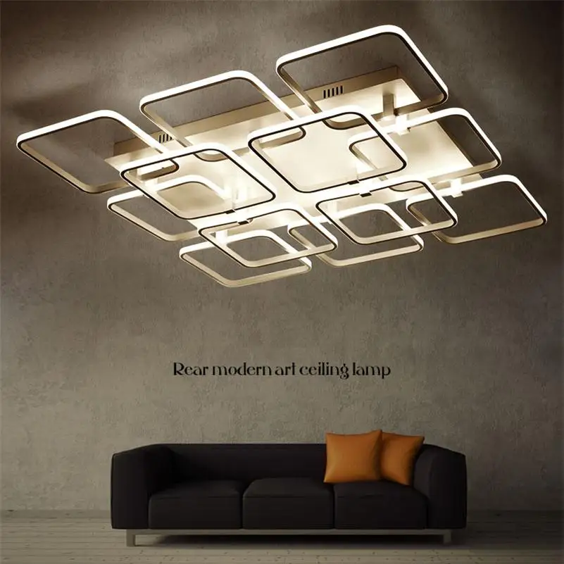 Потолочный светильник светодиодный с дистанционным управлением|rectangle ceiling