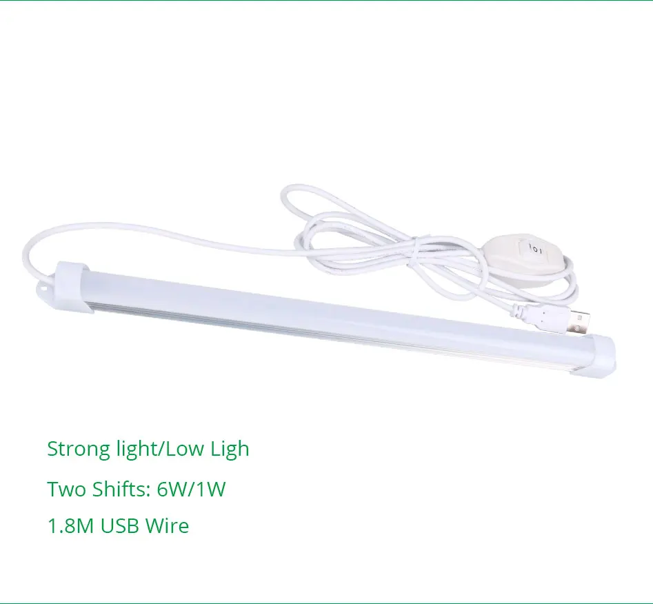5v Silver Under Cabinet Led Light Bar Wireless Rechargeable Counter Kitchen Cupboard Hardwired Downlights Bookcase Stick Slim (13)