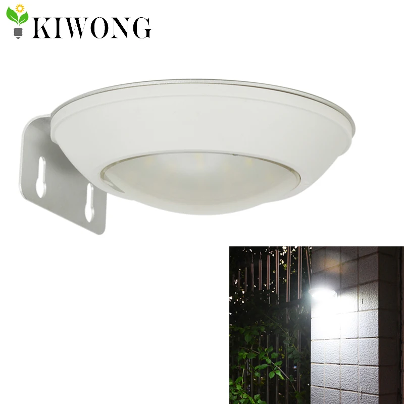 

260LM Microwave Radar Motion Sensor LED Solar Light Waterproof 16LEDs Street Lamp Outdoor Path Wall Lamp Security Spot Lighting