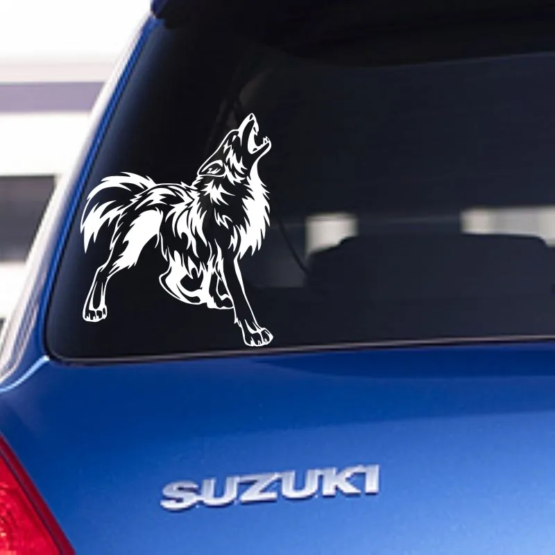 Buy Pegatina Wolf Decal Posters Wall Decals Rear Glass