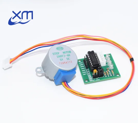

Free shipping ! 5V 4-Phase 28YBJ-48 DC Gear Step 5PCS Stepper Motor + 5PCS ULN2003 Driver Board ULN2003 A23+A24