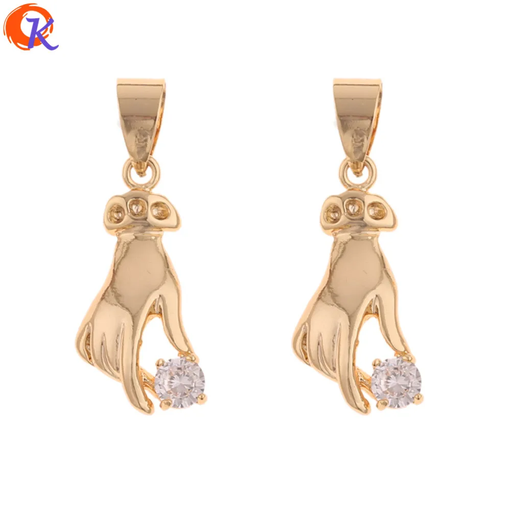 

Cordial Design 30Pcs 11*27MM Jewelry Accessories/Earrings Pendant/Genuine Gold Plating/DIY Making/Hand Made/Earring Findings