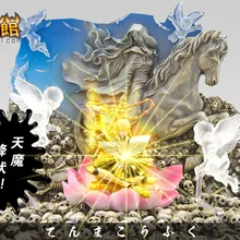 Модель фанатов миф музее Святого Сейя Ткань Миф Дева Шака ПВХ TenMaKouHoKuO-MU специальные эффекты фон