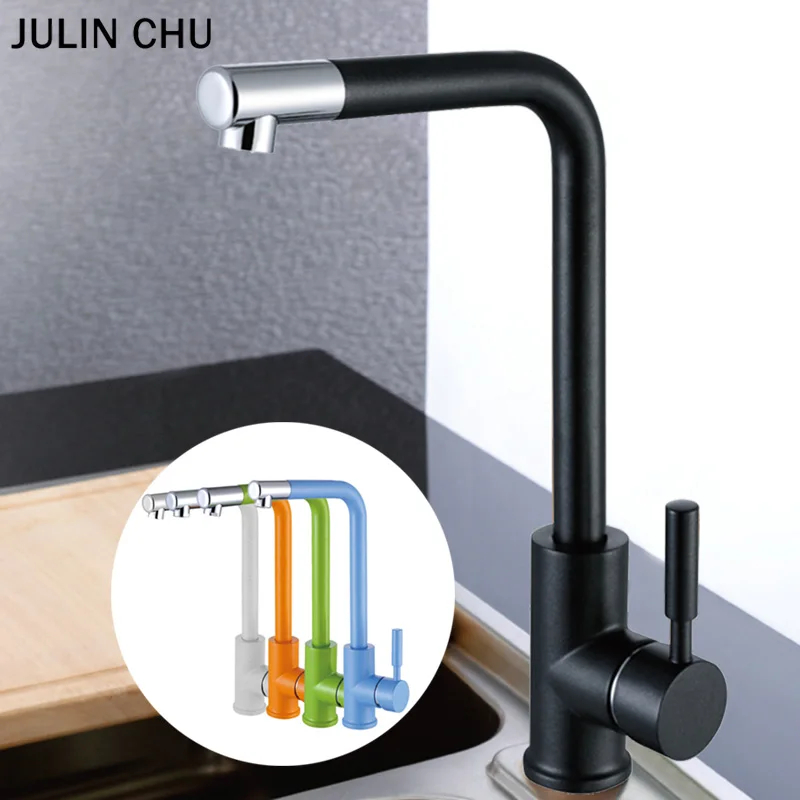 main black kitchen sink faucet