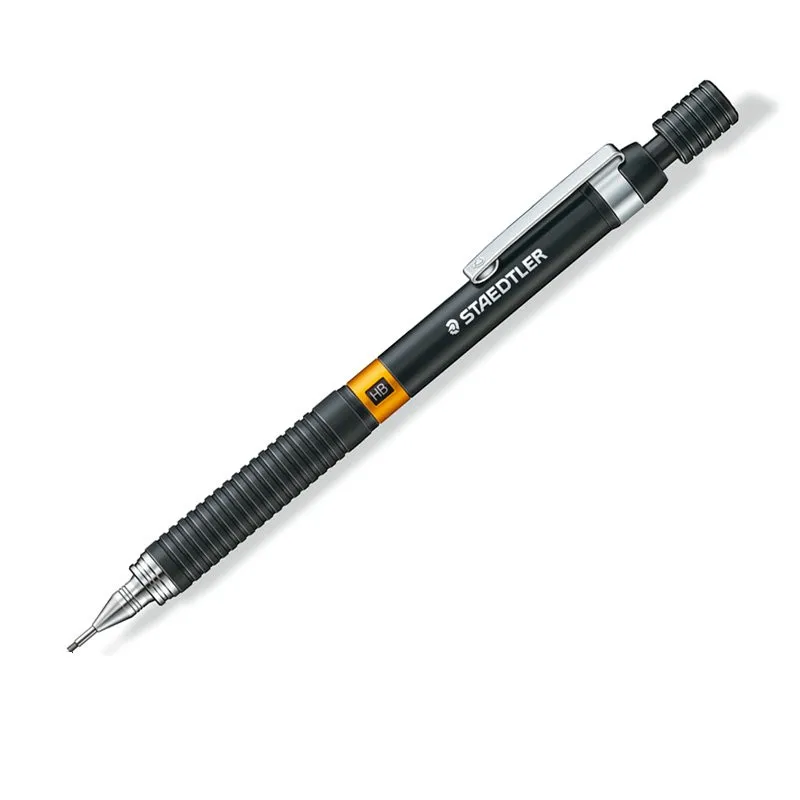 Staedtler 925 автоматический механический карандаш 0,3/0,5/0,7/0,9 мм, черный, телесный, Цвет Рисование Живопись офисные школьные принадлежности, блокноты