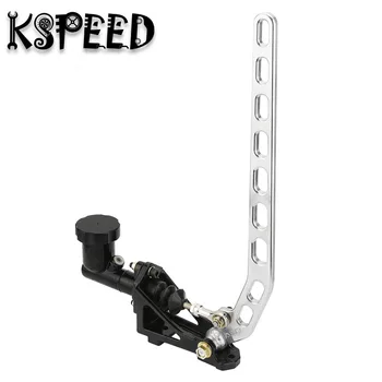 

Universal Car Silver Black Handbrake Adjustable E Brake Hydraulic Drift Racing Hand brake Vertical Horizontal Type-13