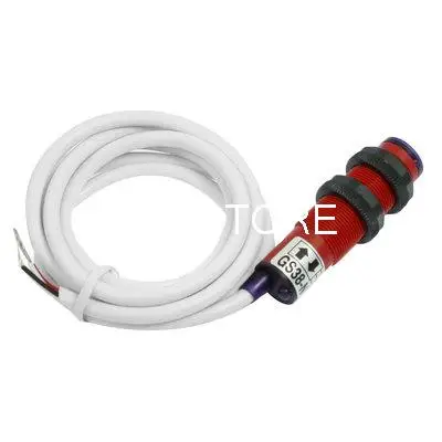 GS38-N DC 10-30V 200mA 3-проводный NPN без обнаружения расстояния 10 мм фотоэлектрический