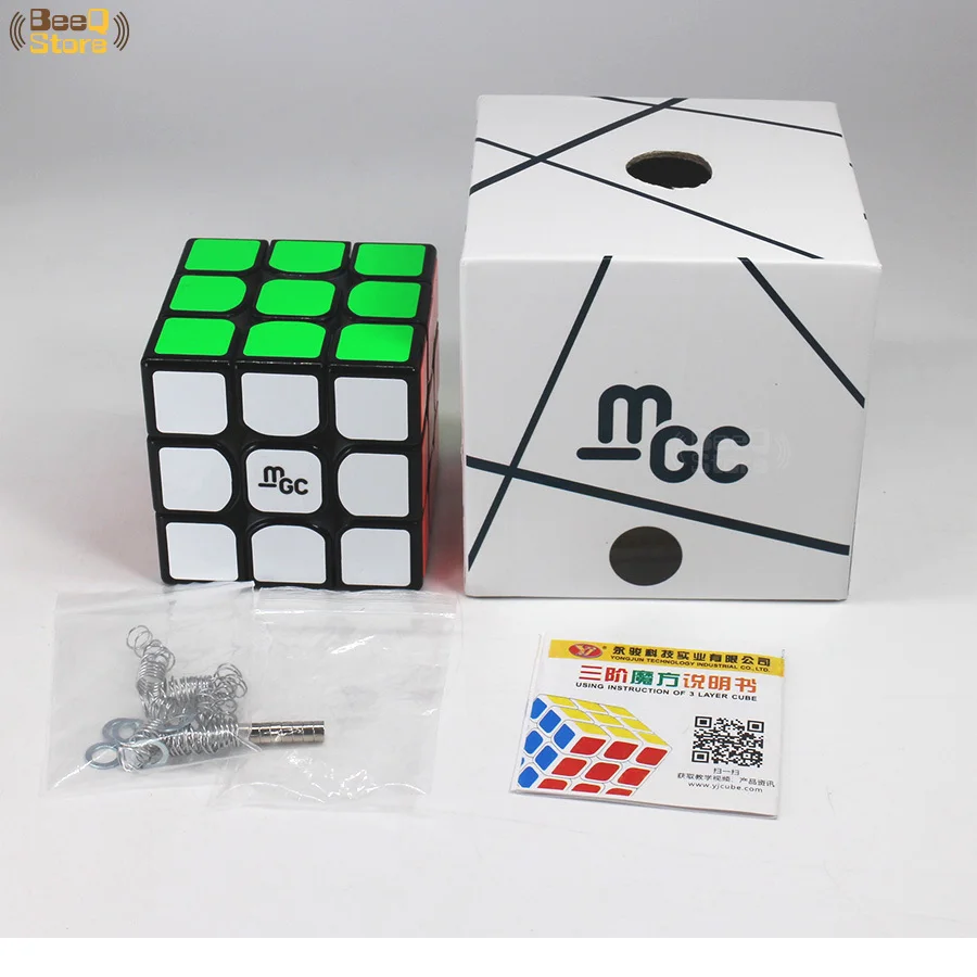 Куб Yongjun Mgc 3x3 Магнитный куб 3x3x3 Mgc V1 Neo, Магический кубик, Скорость 3x3 игра-головоломка Cubo Magico Wca Чемпионат с помощью магнита, Детские кубики, игрушки для мальчиков