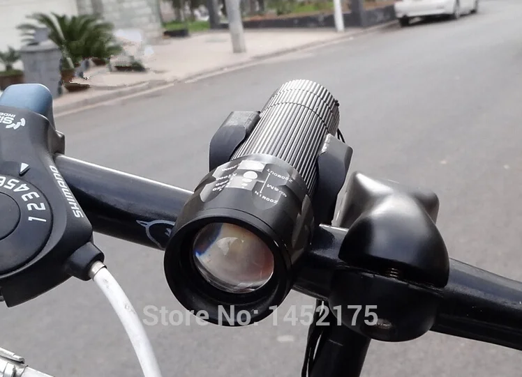 New Bicycle Light 7 Watt 2000 Lumen 3 Mode Front LED waterproof Detachable Clamp