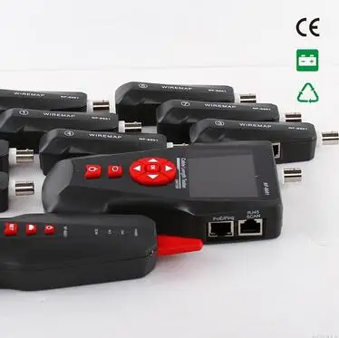  Free shipping Original Noyafa Factory NF-8601W  updated function multipurpose line tracker POE & PI