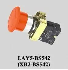 

Red Emergency Stop Mushroom Push Button Switch CNC