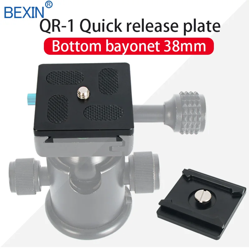 

Quick Release Plate KS-0 Compatible for general Akai standard tripod ball head