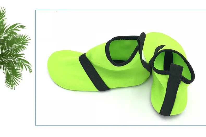 1 (13)Fashion Kid Aqua Shoes 4 Color Beach Stretch Fabric Quick Drying Sandals Light Breathable Anti Slippery Children Shoes