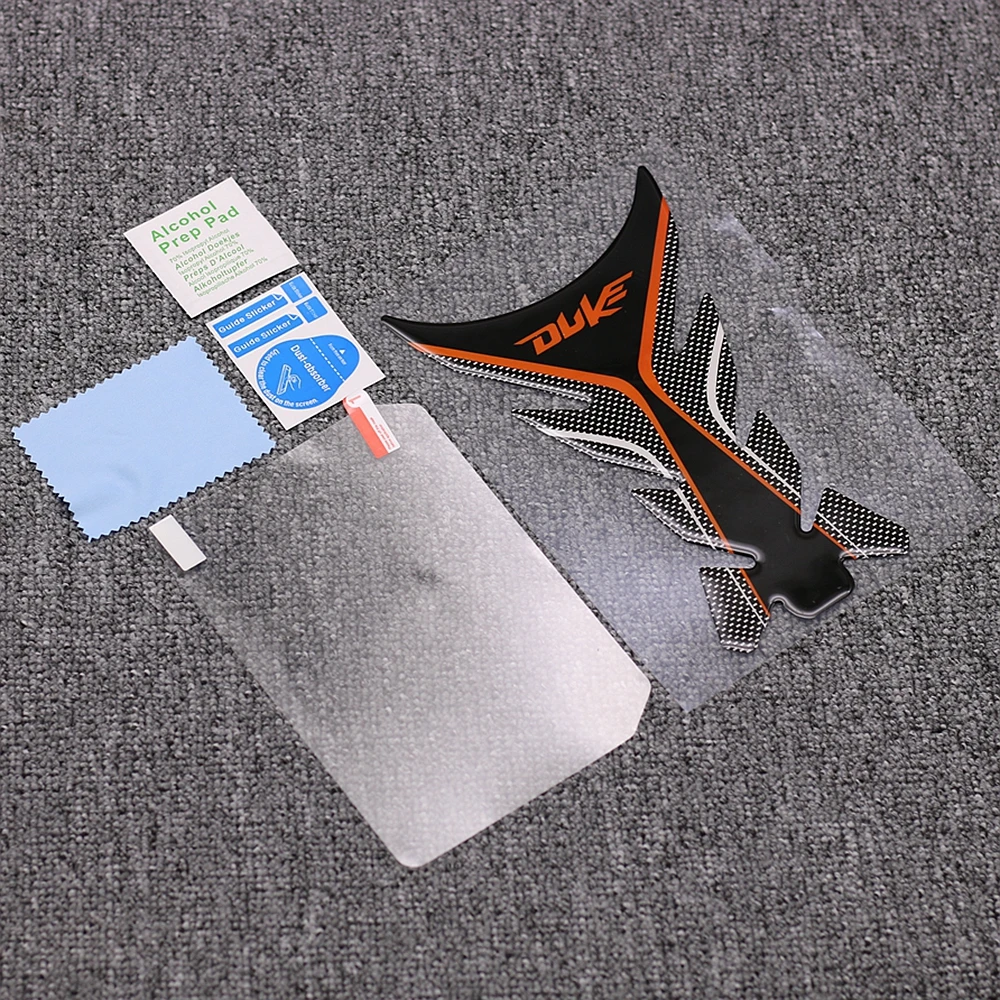 

Tank Pad & Motorcycle Speedometer Cluster Scratch Protection TPU Film Screen Protector For KTM 1290 SUPER DUKE ADV R S T 2017