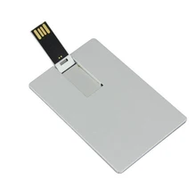 Carte de visite en aluminium, clé usb, 4 go 8 go 16 go 32 go, clé usb, carte de crédit, Logo personnalisé de l'entreprise