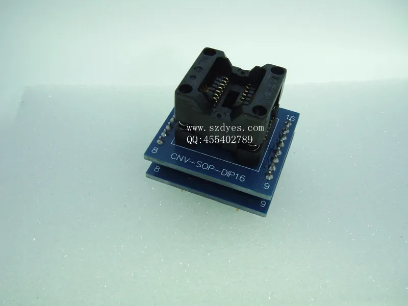 Сжигание сиденье Адаптер sop8 испытательный стенд сиденья SoP16 SOIC16 SOP16 очередь DIP