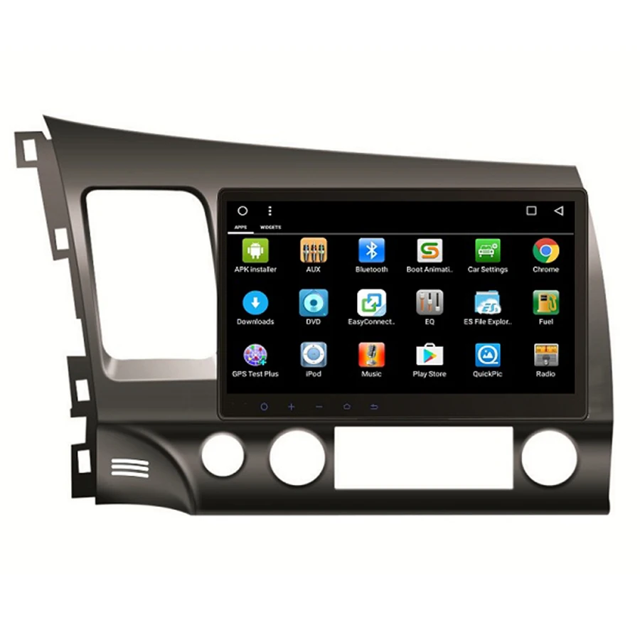 Asvegen 10,2 ''Android 6,0 Автомобильный 4 ядра gps навигации для Honda Civic 2006-2011 с 1 г+ 16 ГБ Wi-Fi стерео Мультимедийный Плеер