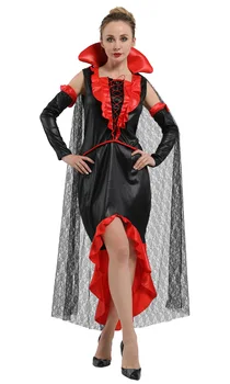 

Adult Halloween Cosplay costume Vampire Princess skirt stage performance suit adult vampire Queen Purim Party dress