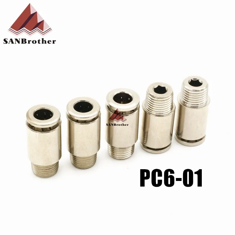 PC4-01 PC6-01 موصلات هوائية UM2 طابعة 3d ultimaker 2 الموسعة + البعيد بودين ptfe أنبوب تركيبات السريع نوعية جيدة الساخن!