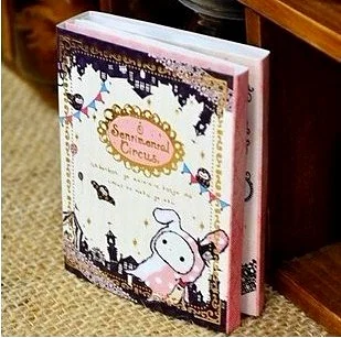 

24 pcs/lot Free Shipping Kawaii Sentimental Circus Rabbit Notepad / Memo / 6 Fold Sticky Note Pad / Notebook Retail
